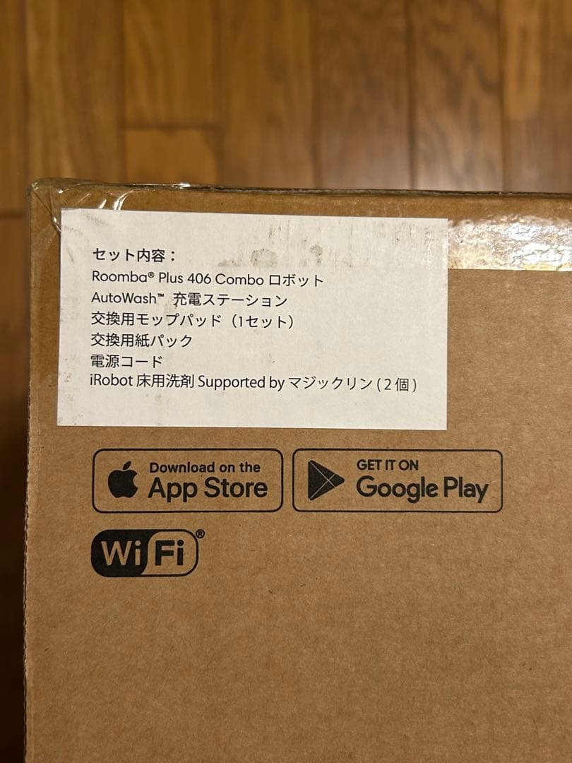 ルンバRoomba Plus 406 Comboロボット+ AutoWash