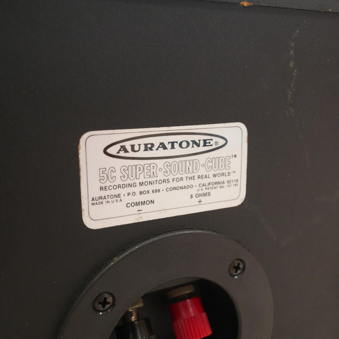 中古 オーラトーン5C フルレンジモニタースピーカー AURATONE