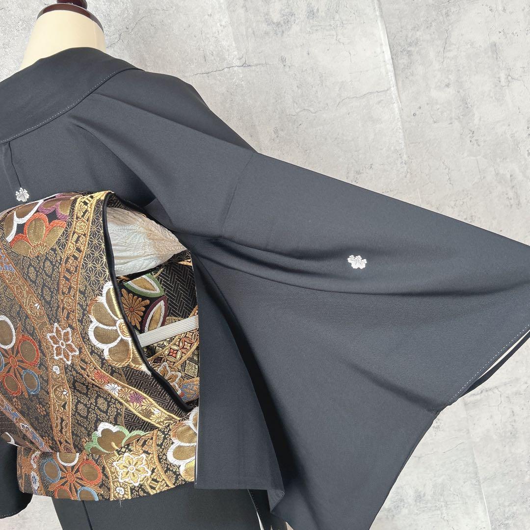 留袖　フルセット　黒留袖　ヤマト謹製　刺繍　豪華　作家物