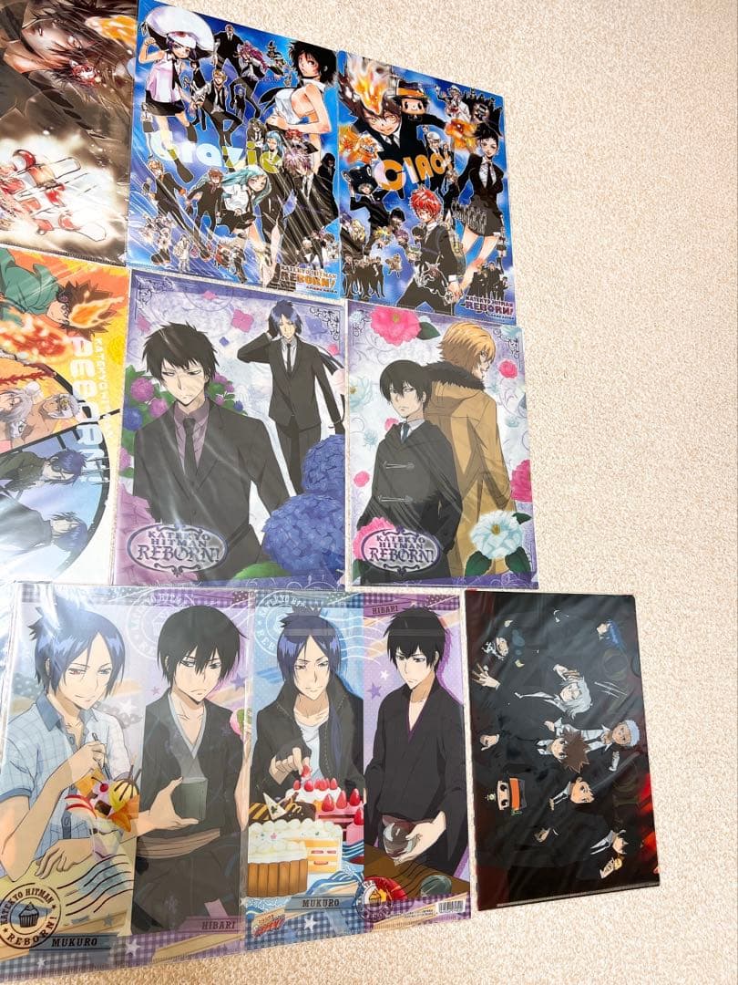 家庭教師ヒットマンリボーン　クリアファイル　まとめ売り