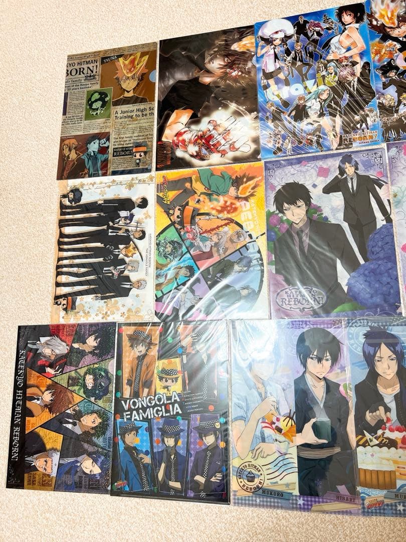 家庭教師ヒットマンリボーン　クリアファイル　まとめ売り