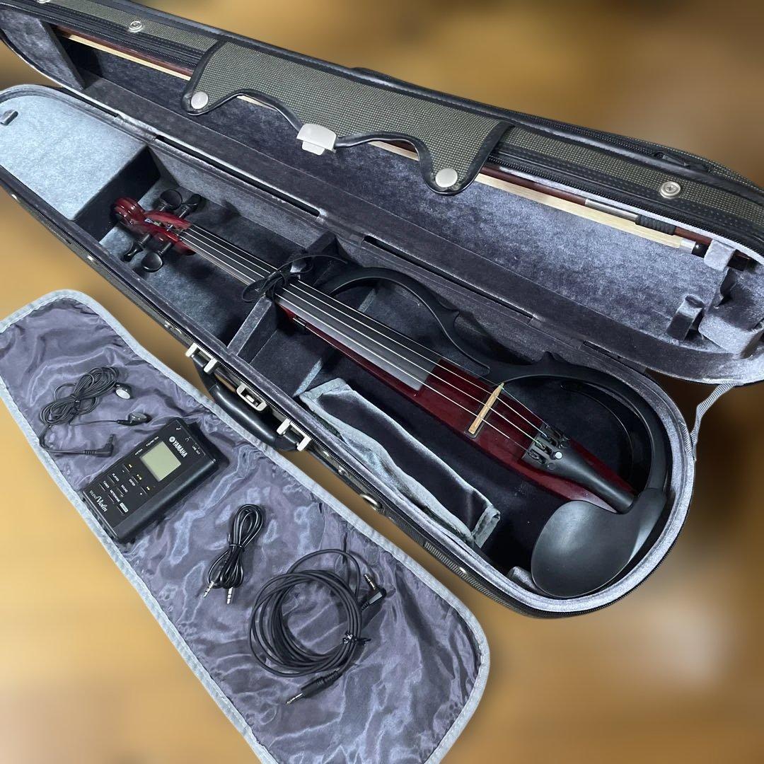 値下げしました‼️ YAMAHA サイレントバイオリン SV-150 弓・ケース付