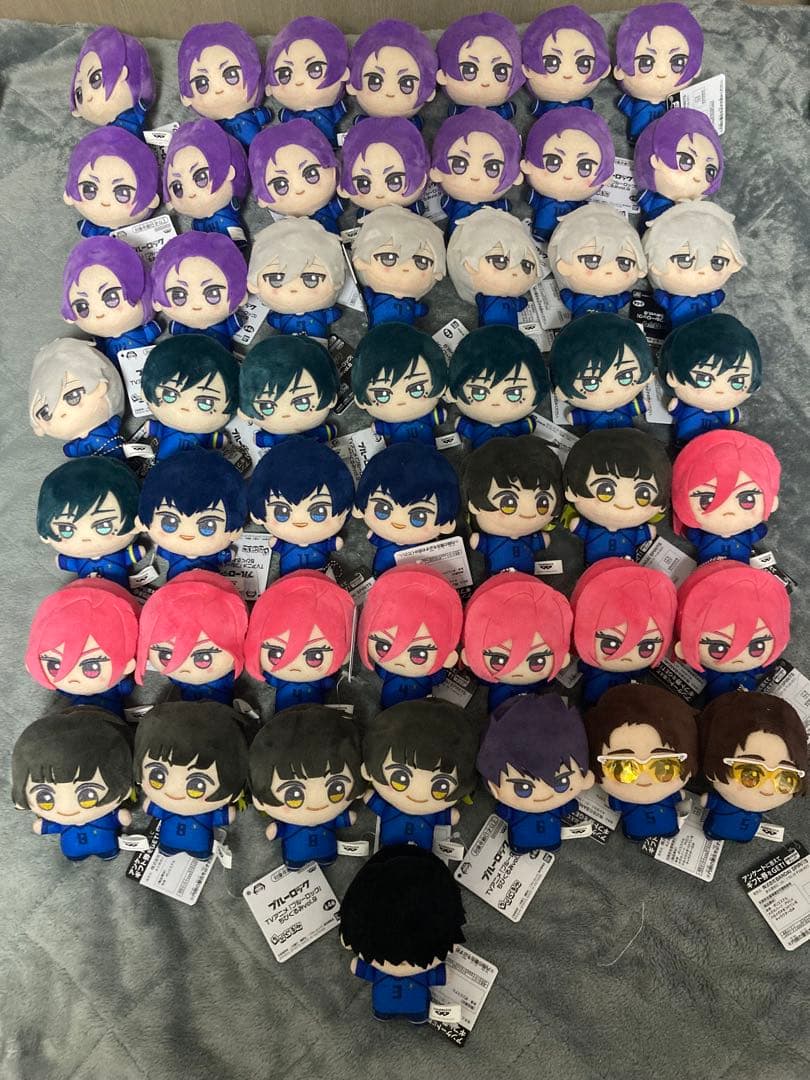 ブルーロック　ちびぐるみ　まとめ売り　タグ付き　50個