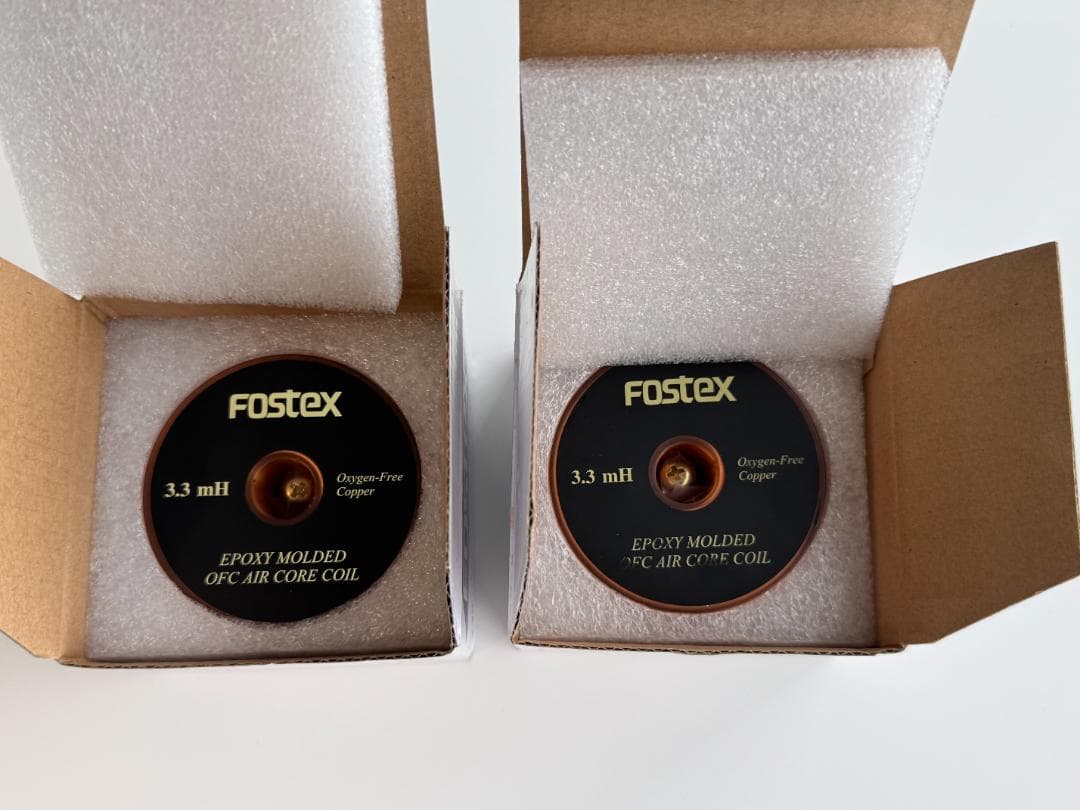 2個セット FOSTEX フォステクス LM3.30e 空芯コイル