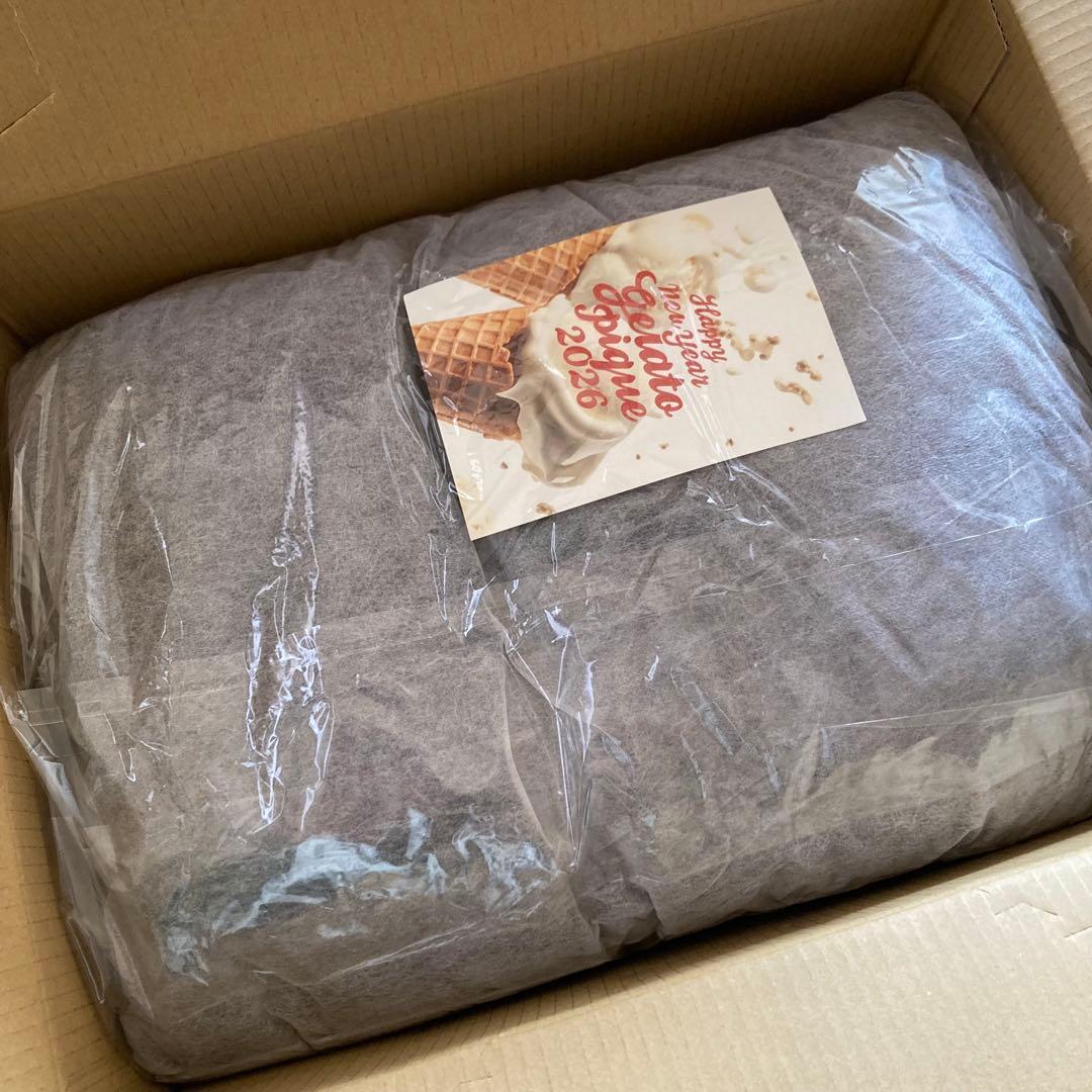 【新品未使用】ジェラートピケ 福袋B 2026 ３点セット もこもこ グレー