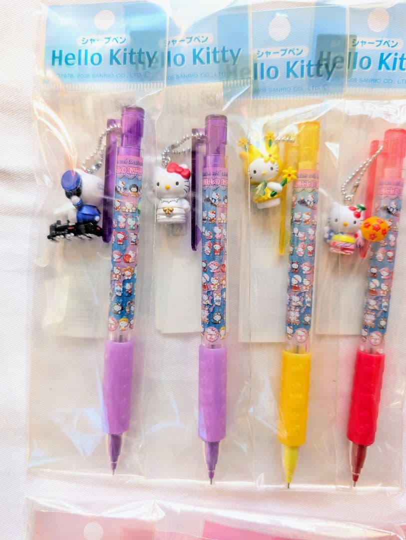 サンリオ　ハローキティ　ご当地キティ　シャープペン　ボールペン　合計45本