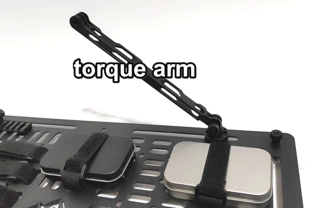 50L アルミコンテナ用　トルクアーム装備　カスタムパーツセット　上蓋パネル