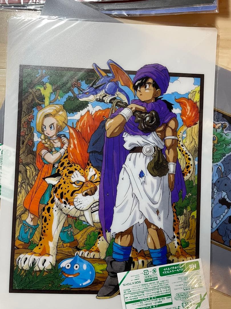 ドラゴンクエスト　ドラクエ123456 福引き　ランチョンマット　6枚セット