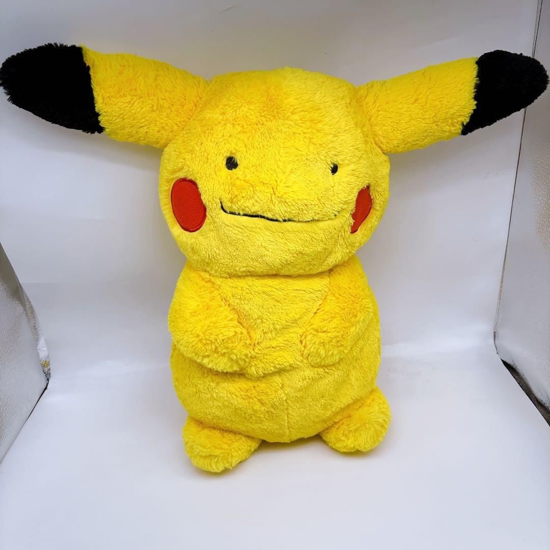 【ポケモンセンター限定】ピカチュウにへんしん！メタモン ぬいぐるみ　大サイズ