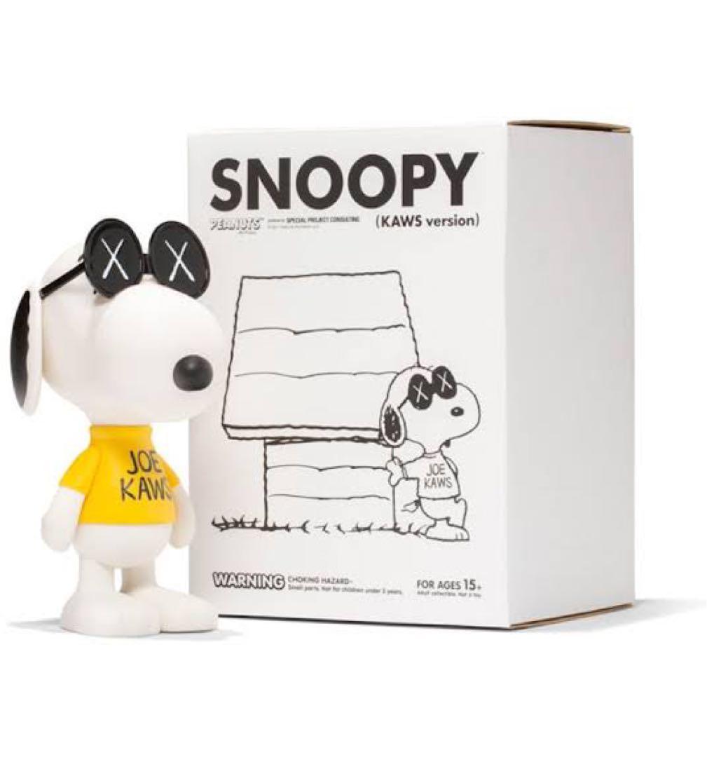 新品KAWS × PEANUTS スヌーピー フィギュア メディコムトイ