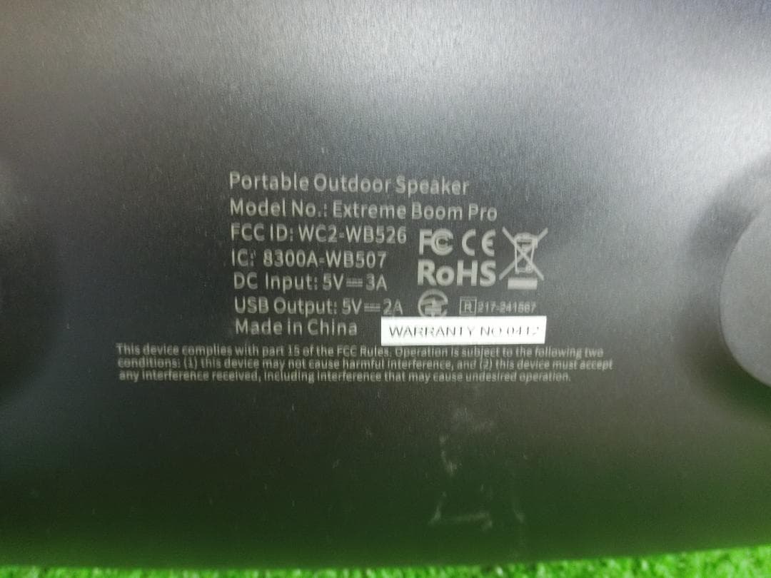 B74★DOSS Extreme Boom Proワイヤレススピーカー 送料無料