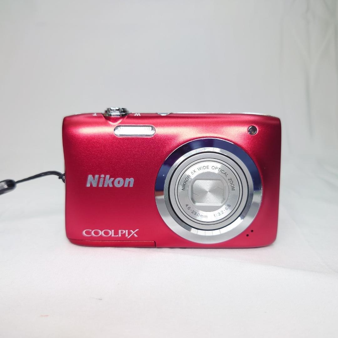 Nikon ニコン COOLPIX A100 コンパクトデジタルカメラ レッド