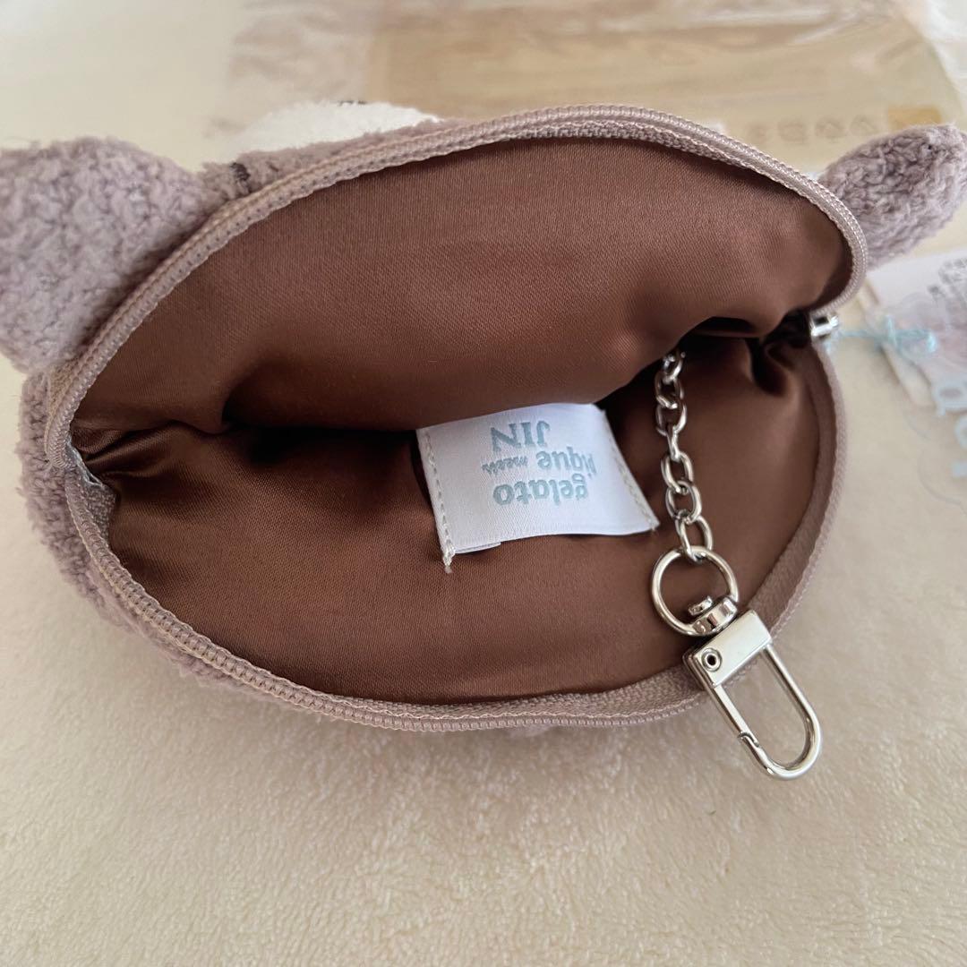 【新品】BTS JINジェラートピケJIN'S BEAR POUCH CHARM