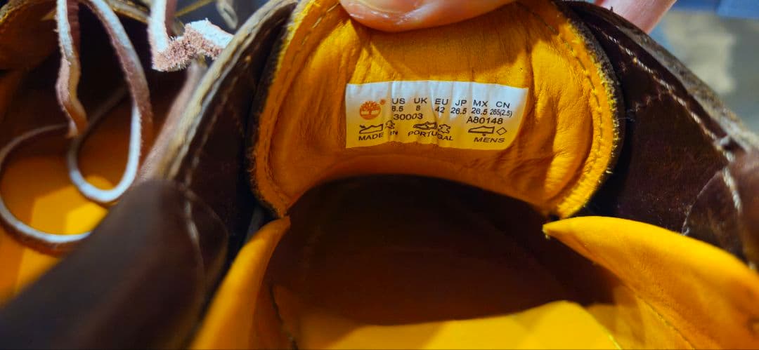 未使用 Timberland ティンバーランド 3eye スリーアイ ブラウン