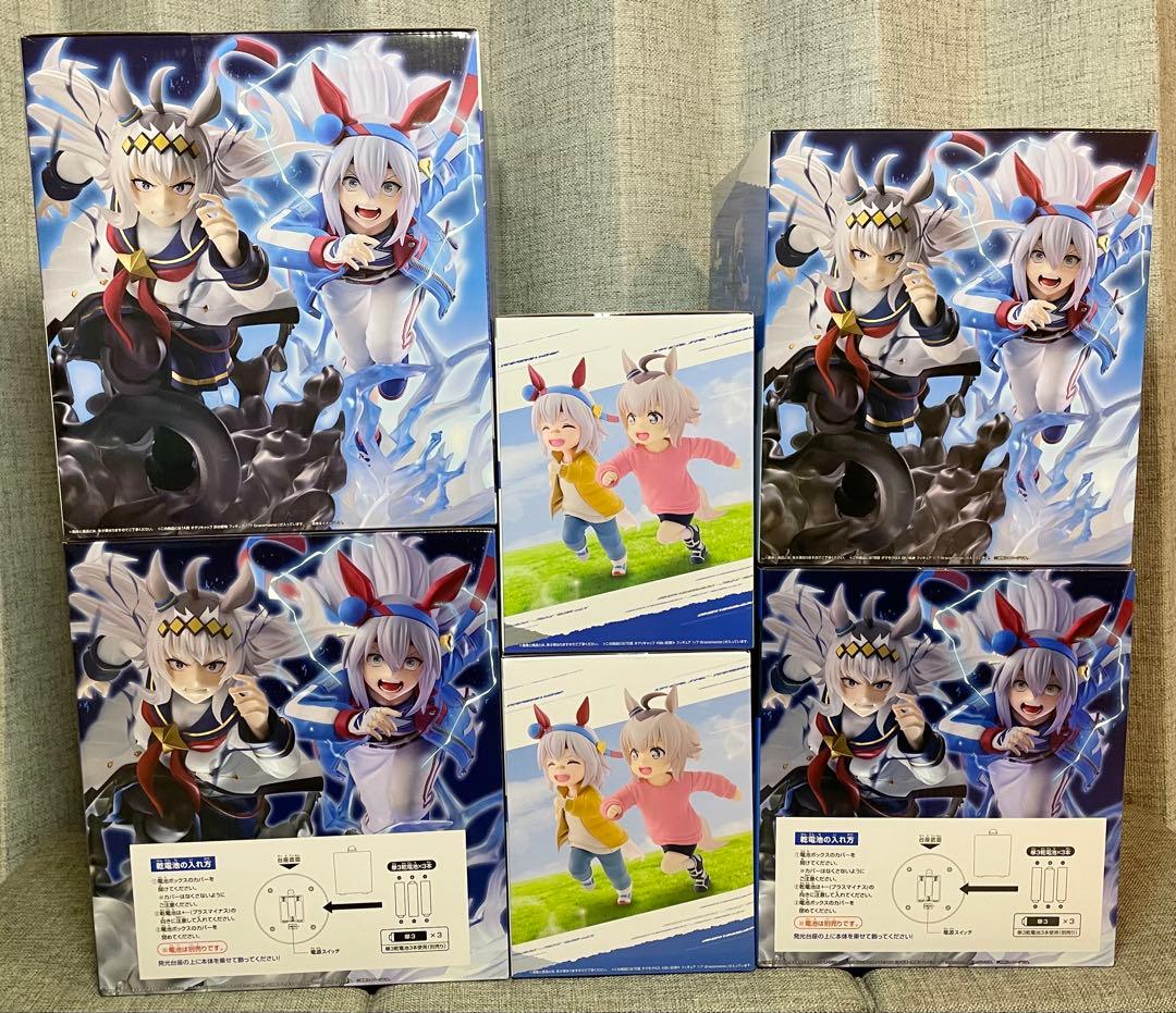 一番くじ ウマ娘 シンデレラグレイ フィギュア全6種コンプリートセット