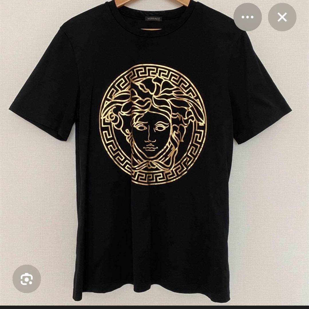 VERSACE ブラック Tシャツ