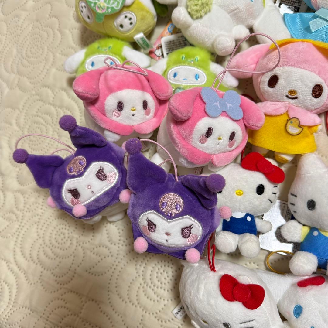 サンリオ　マイメロ　クロミ　キティ　ぬいぐるみ　まとめ売り　大量　95点　レア