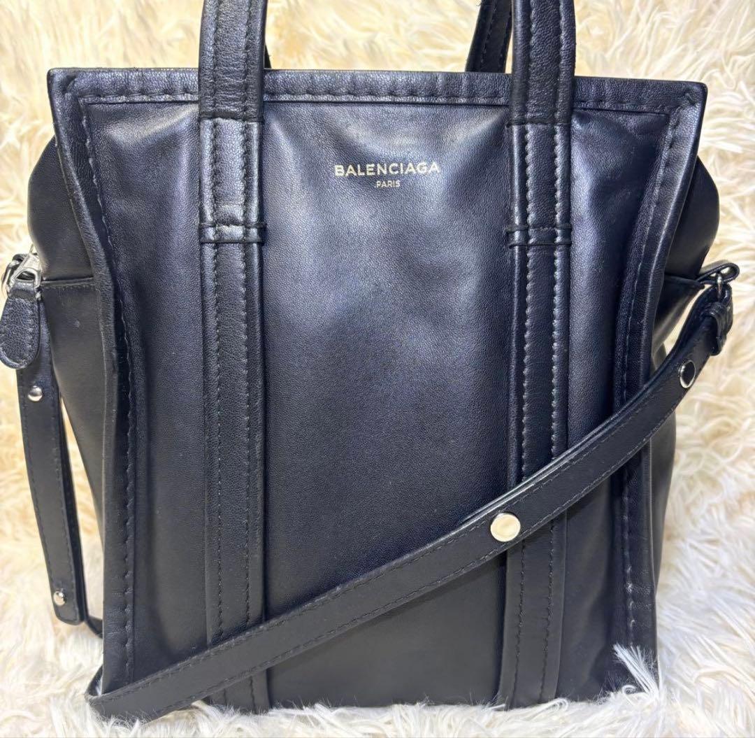 BALENCIAGAバザール ショルダーバッグ　トートバッグ　ブラック　2way