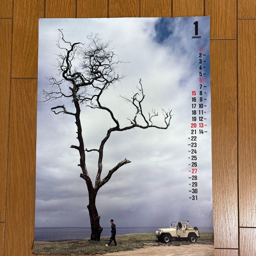 少年隊　1991年　錦織一清カレンダー　サイン入り