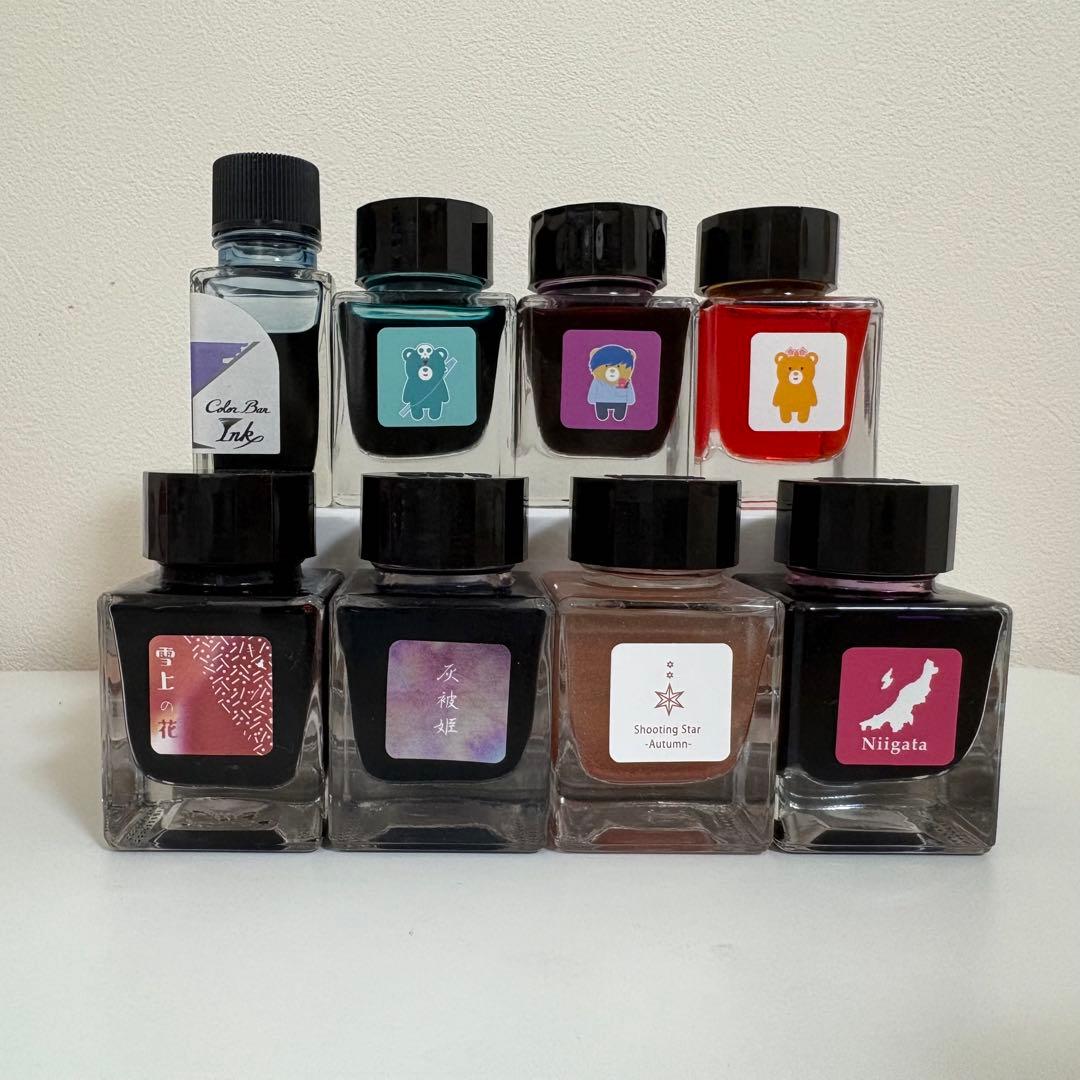 万年筆インク 8本セット Tono& Lims 石丸文行堂