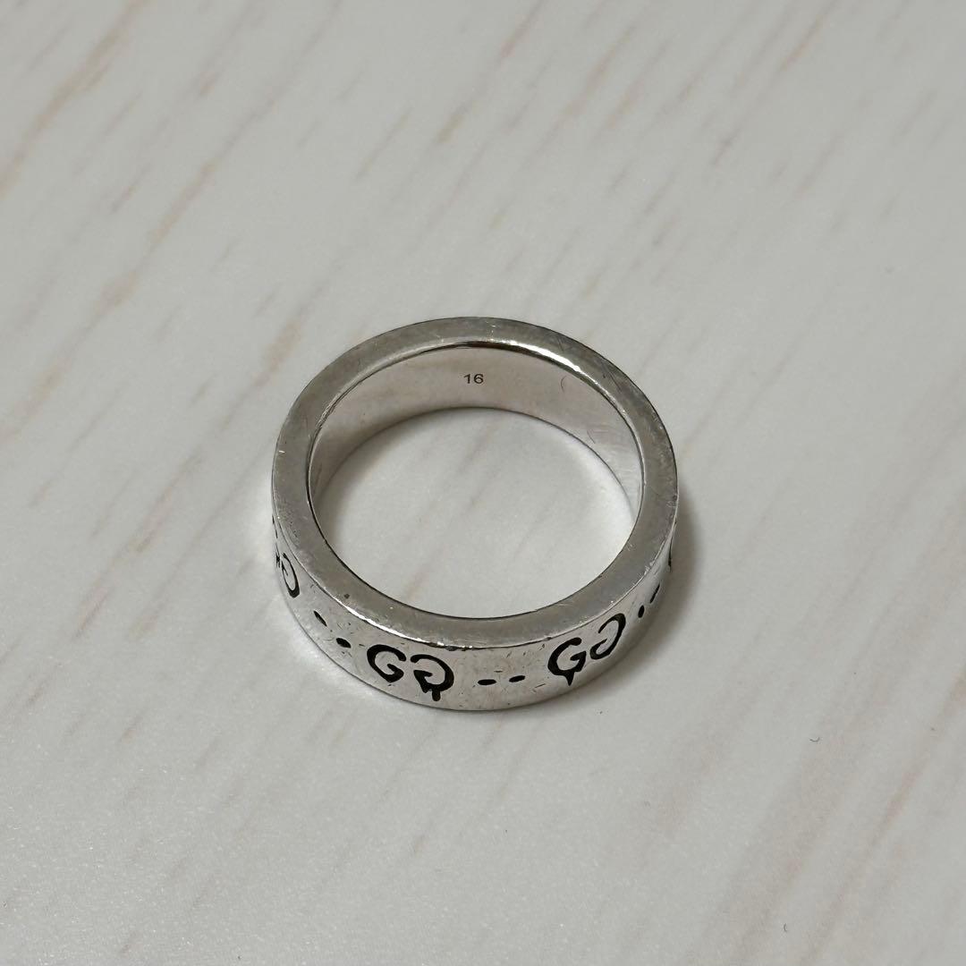 ！R！・:*+GUCCI シルバーリング ドクロ・:*+