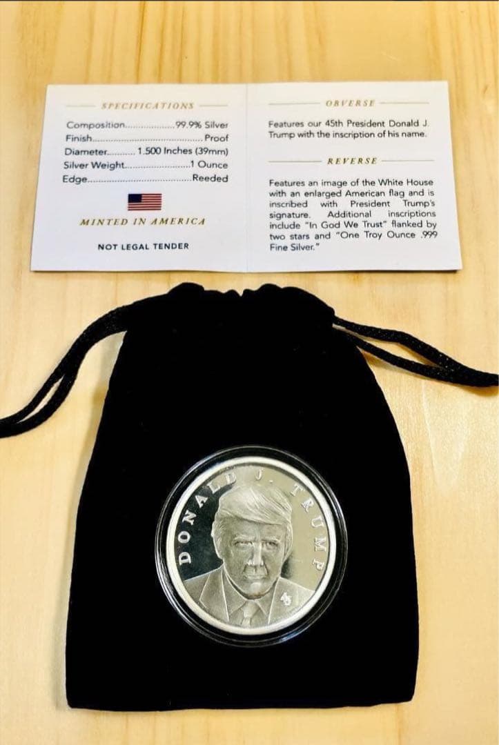 純銀 トランプ 1oz 99.9% 公式 初版 シルバー 記念