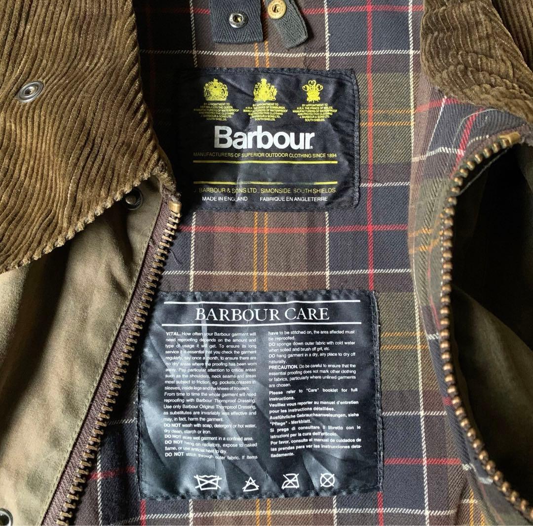 バブアー ビデイル　ユーズドリメイク サイズ36