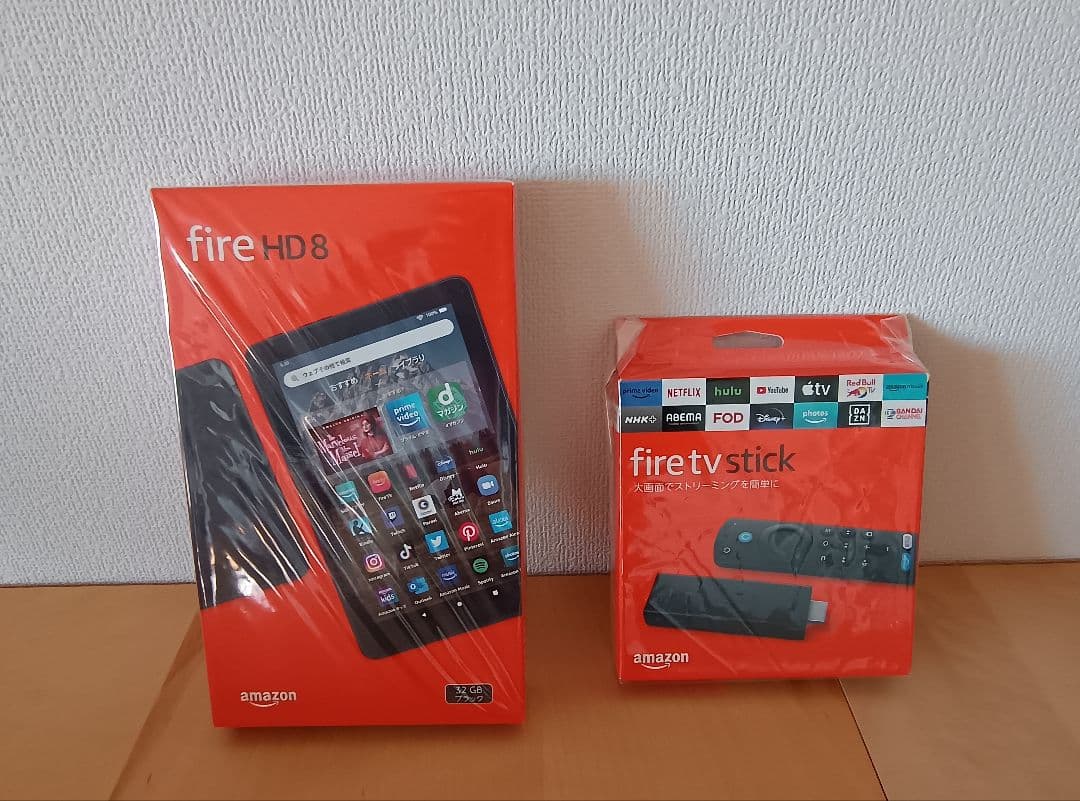新品・未開封　Fire TV Stick + Fire HD 8 最新版 セット