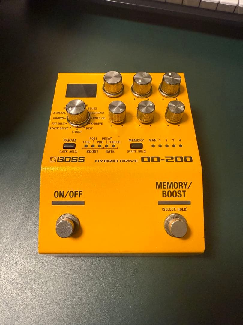 電源付き BOSS OD-200 付属品完備