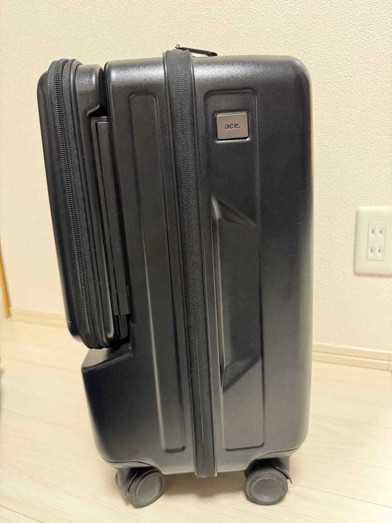 ace プロテカ　キャリーケース 39リットル　フロントオープン