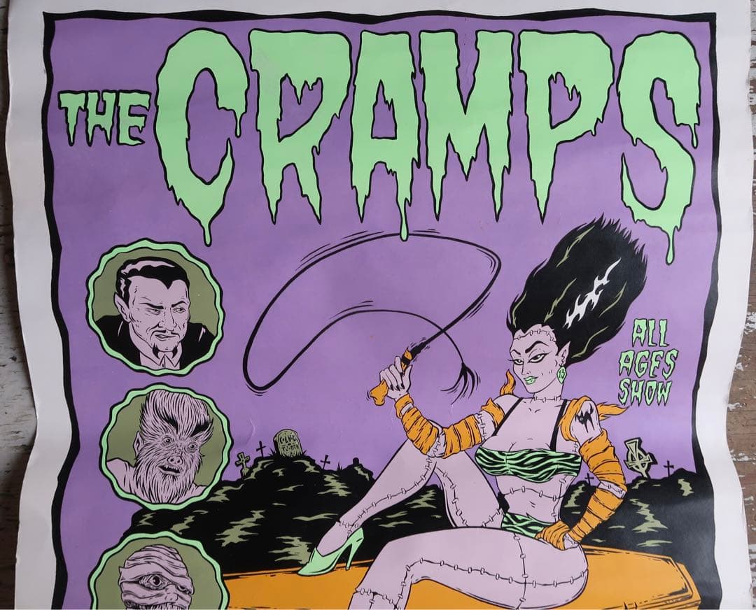 THE CRAMPS ヴィンテージポスター