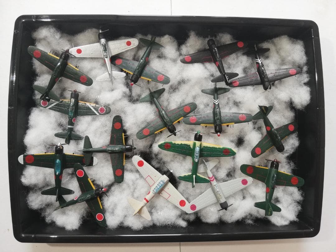 Myichan　５点セット　エフトイズ　戦闘機　ゼロ戦　零銭