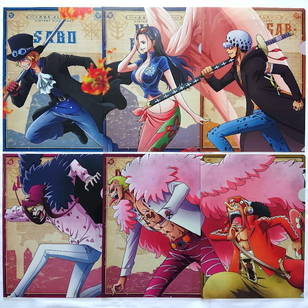 ワンピース 一番くじ メモリアルログ G賞 クリアファイル 未使用 全28種類