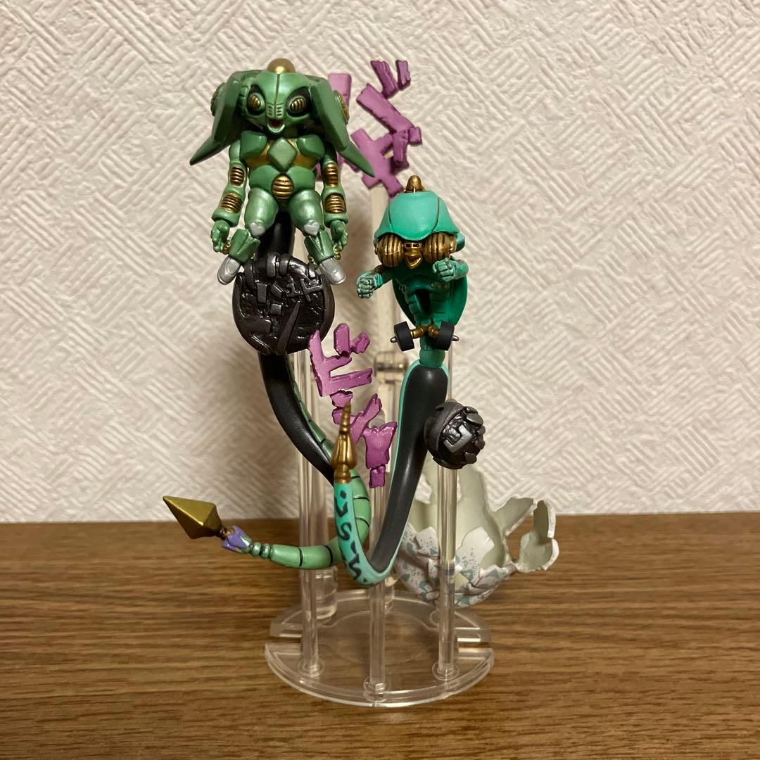 ジョジョの奇妙な冒険　超像可動　広瀬康一　エコーズACT1.2.3 ロックモノ