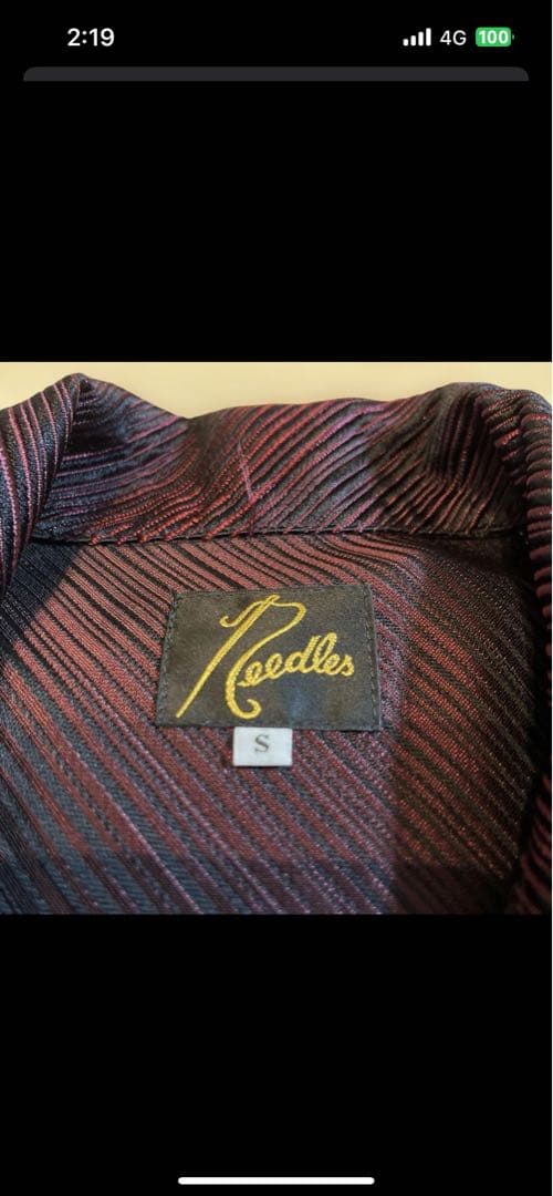 Needles ニードルズ　セットアップ　S