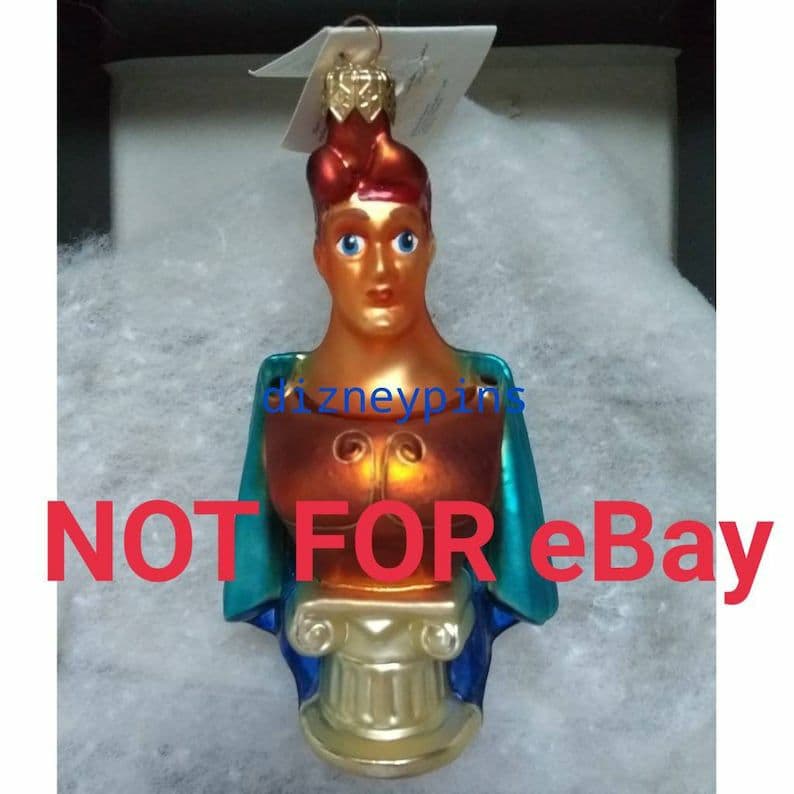 新品 ディズニー ラドコ ヘラクレス クリスマス ツリー ガラス オーナメント