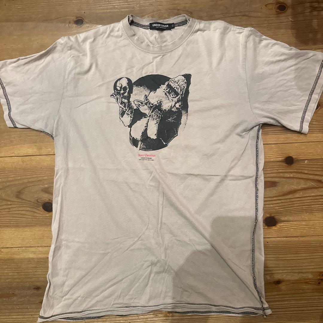 アンダーカバー　スカル　サンタ　ダメージtシャツ 限定