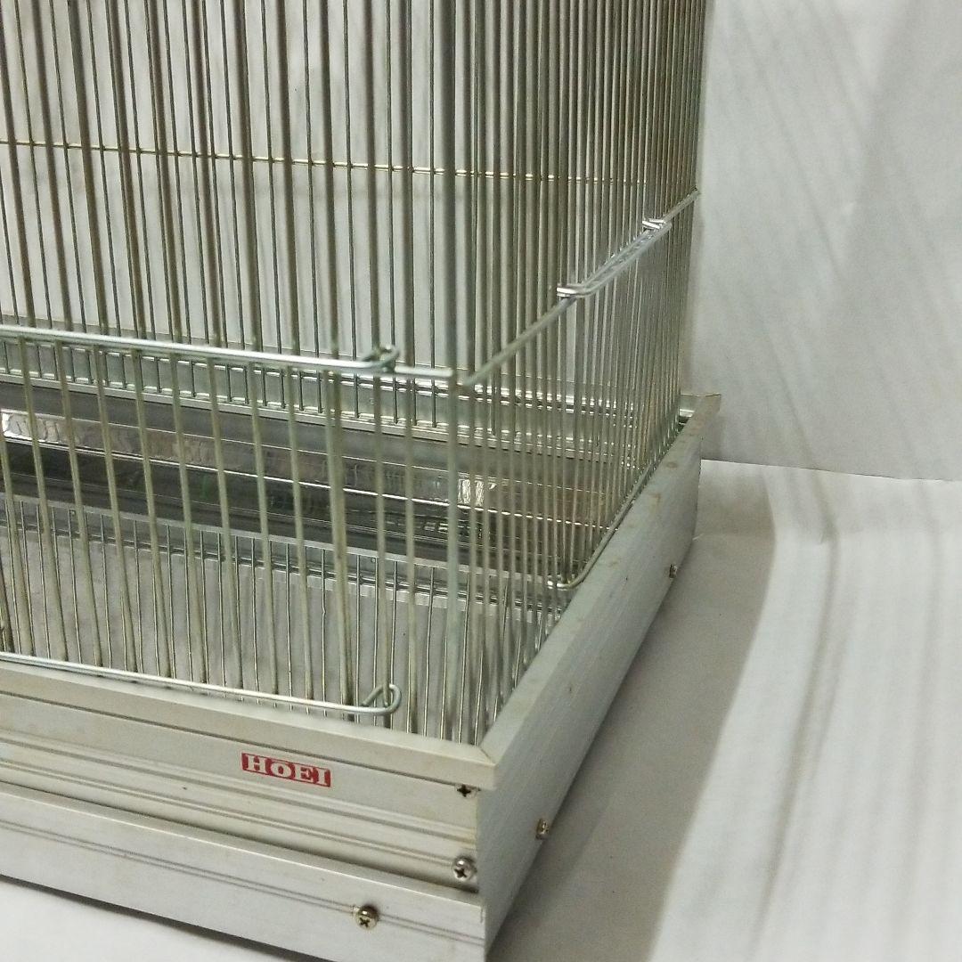HOEI　未使用鳥かご　ゲージ　ステンレス底　アルミ