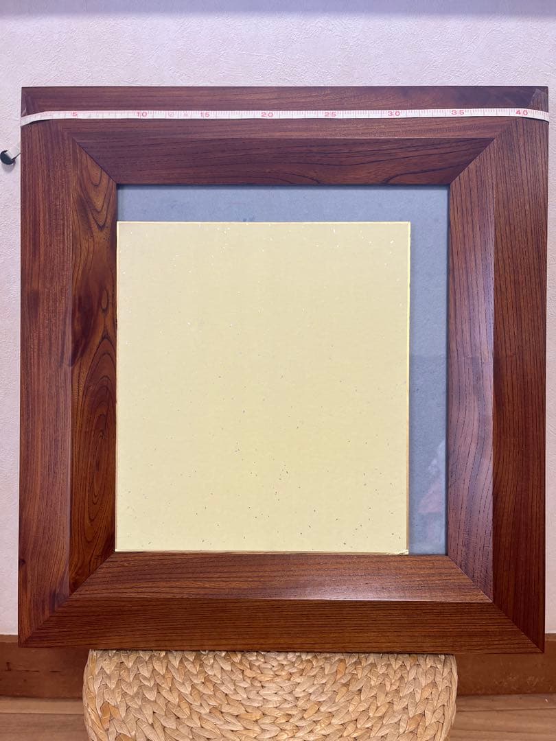 ダークブラウン　木製額縁