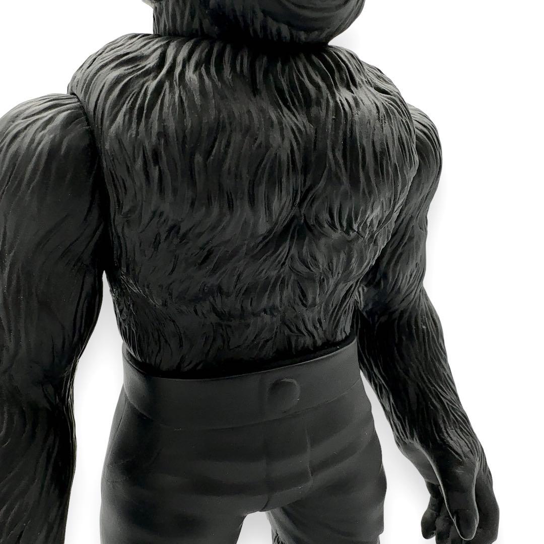 初期生産品 一番星 モンキーマン ソフビ ブラック インディーズ