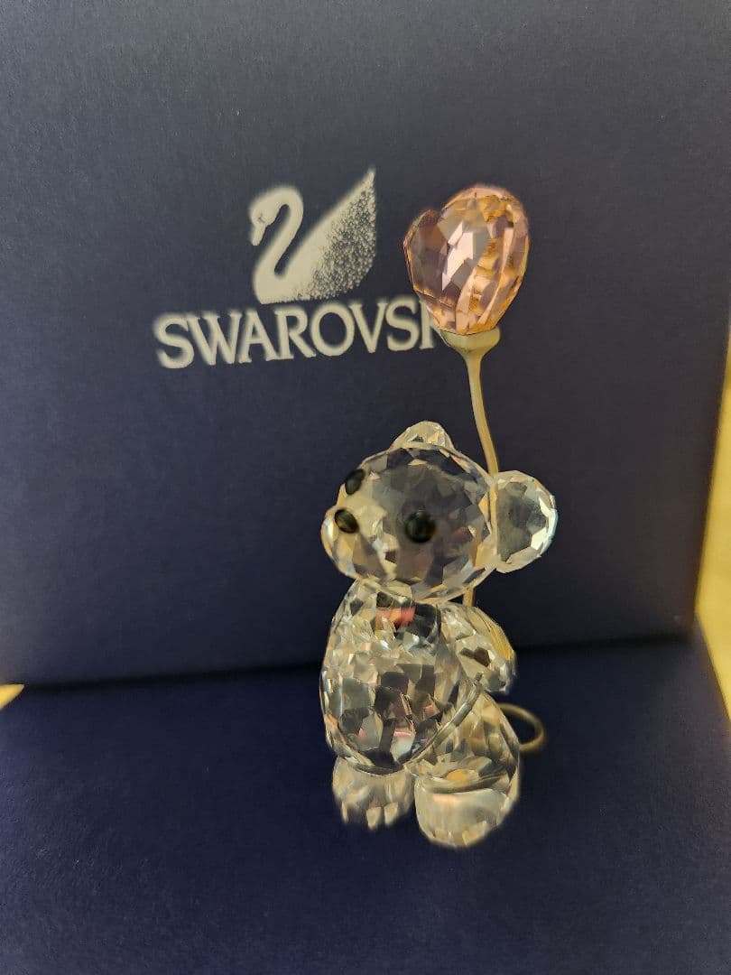 箱つき！スワロフスキー ベア ハート