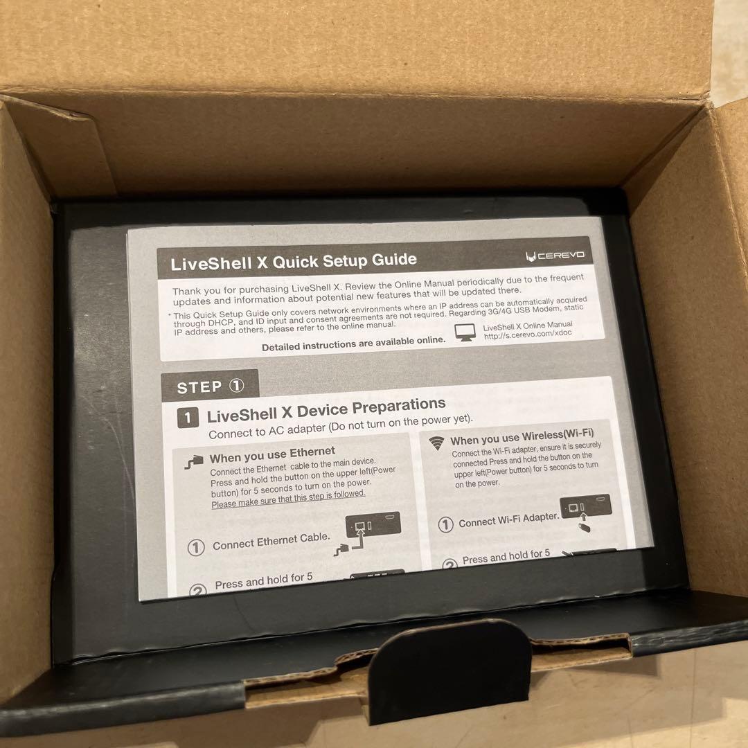 え*ん様 Cerevo LiveShell X 【アップデート済】