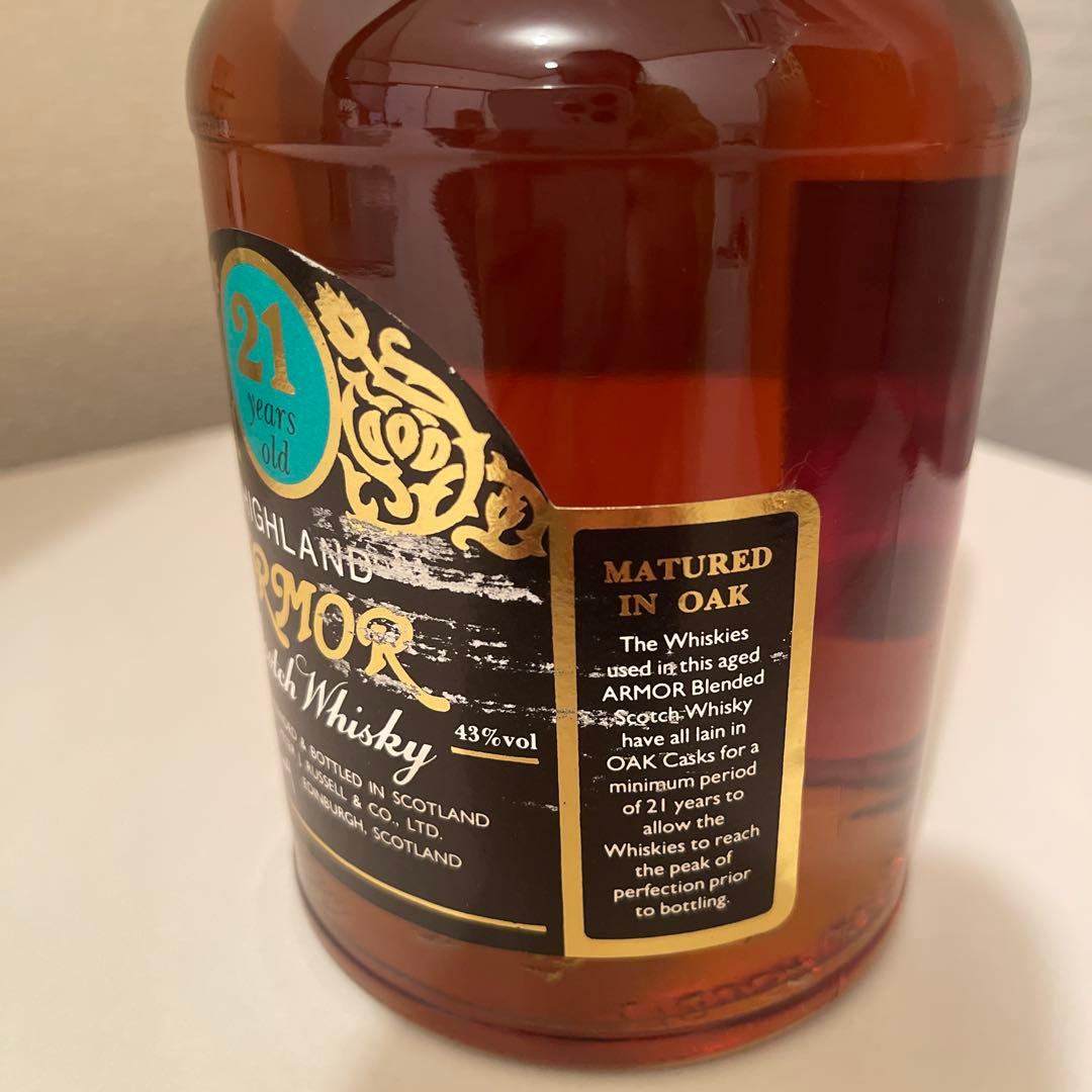 ARMOR 21年 アーマー 21年 ハイランド 1980年代流通 43%