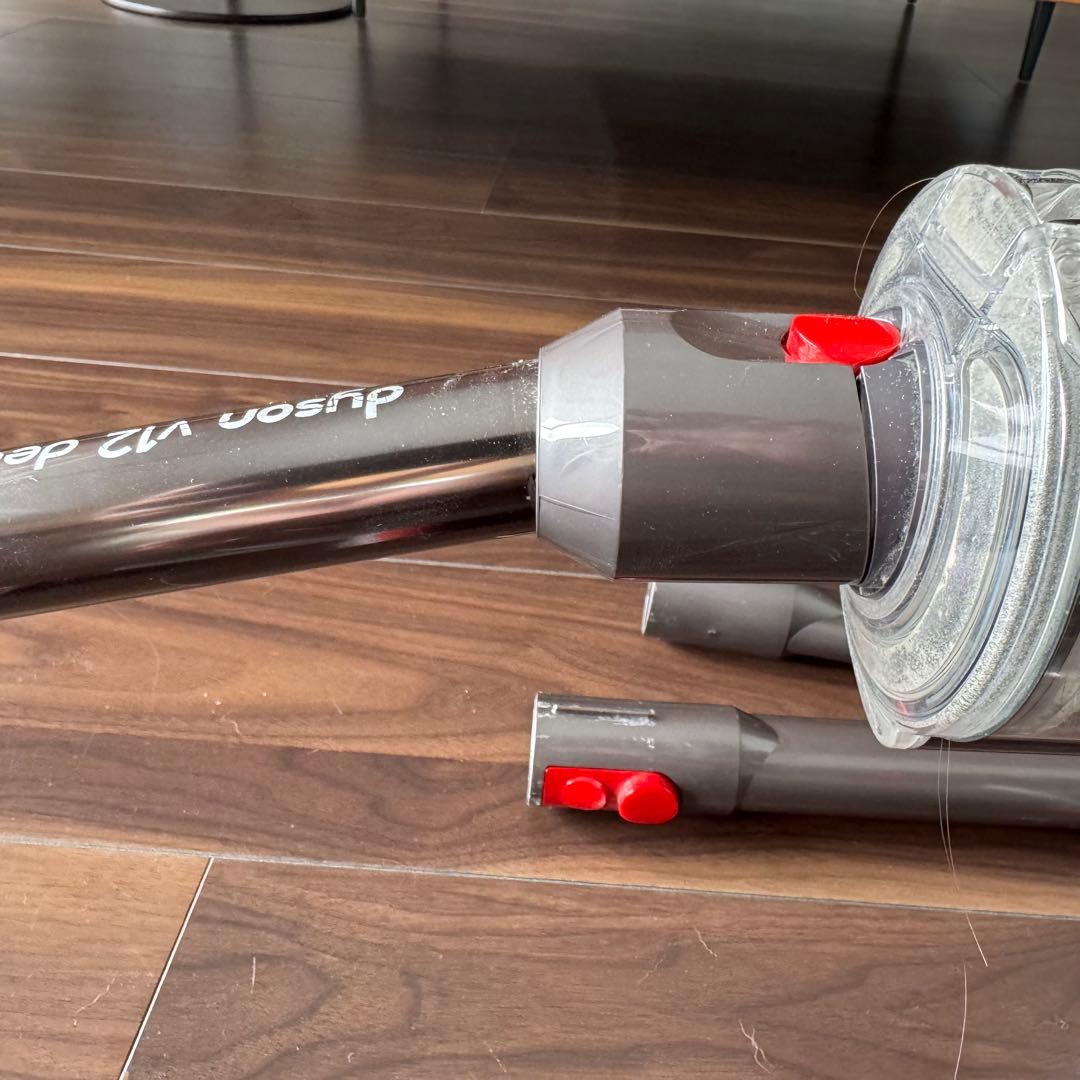 ジャンク品◆DysonV12 Detect Slim Fluffy