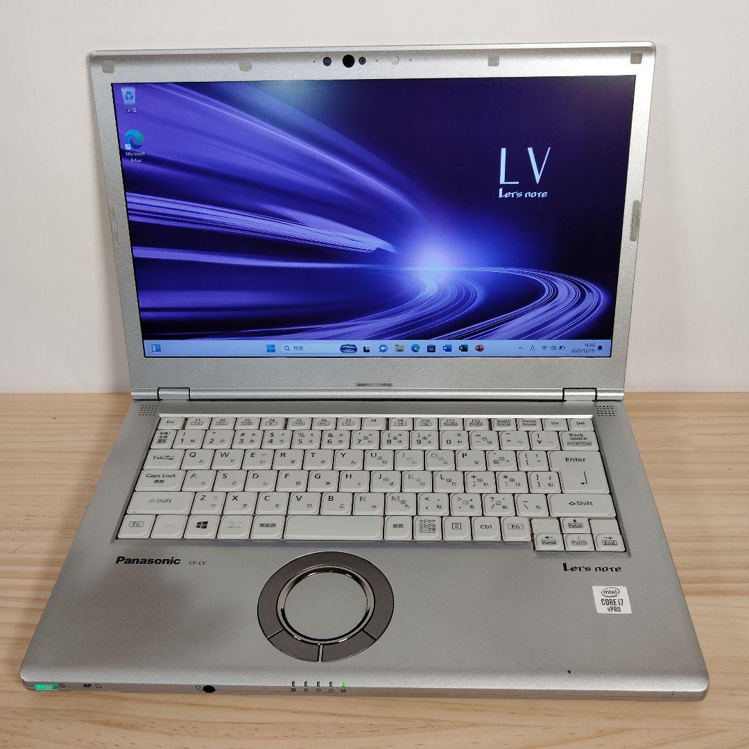 良品 爆速 Panasonic レッツノート LV9 i7搭載 16GB 512