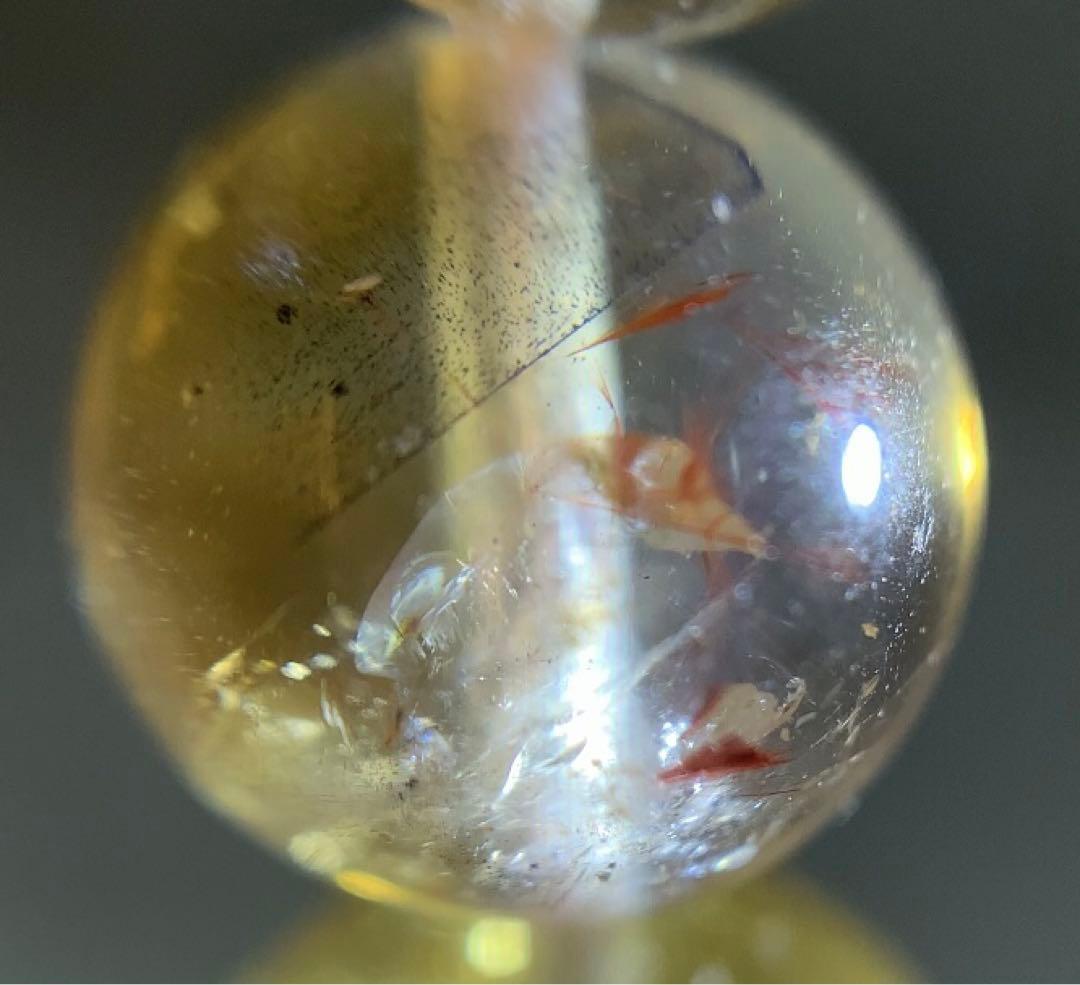 ★ひよこくん様★ 非加熱シトリン　カコクセナイト入り　ブレスレット