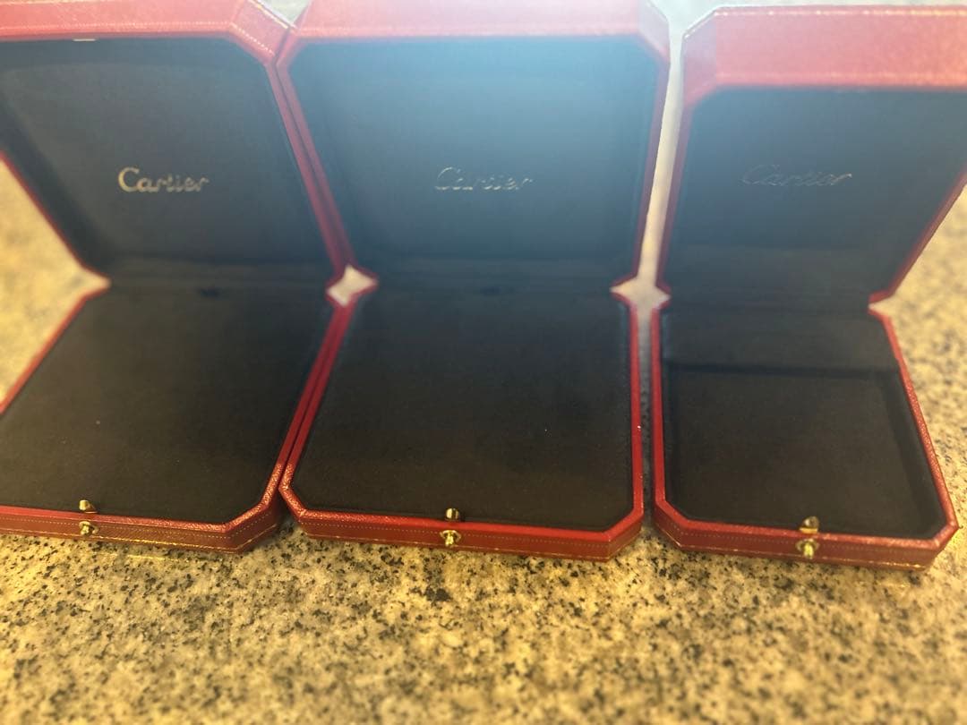 Cartier ジュエリーボックス 12個セット