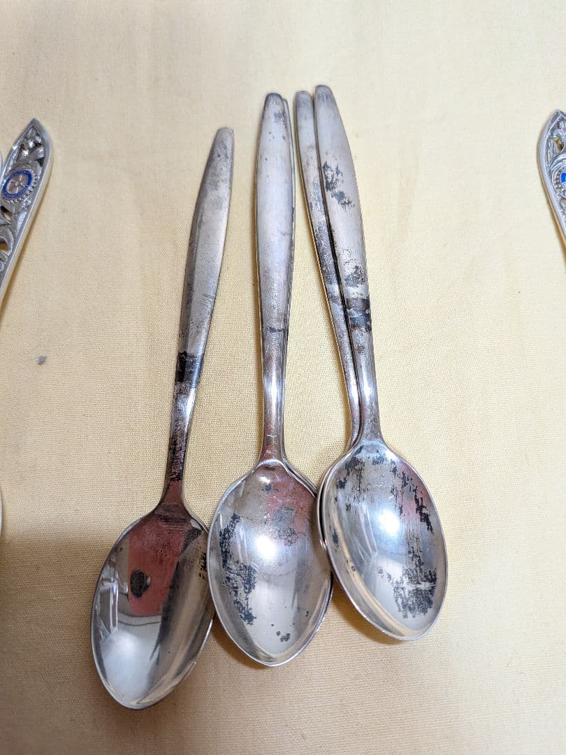 銀製　スプーン　フォーク　まとめて　297g