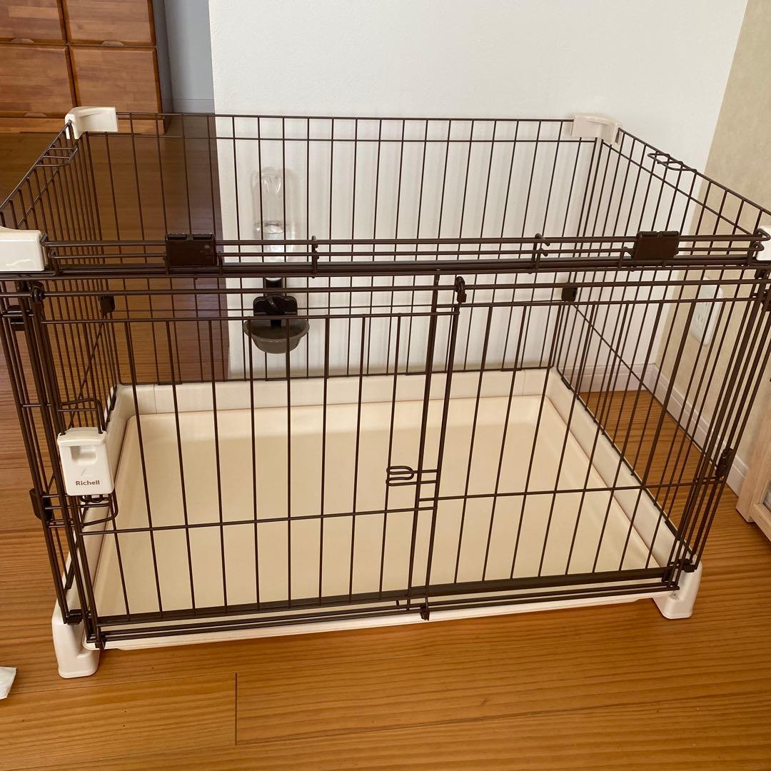 リッチェル もっとお掃除簡単ペットサークル 90-60