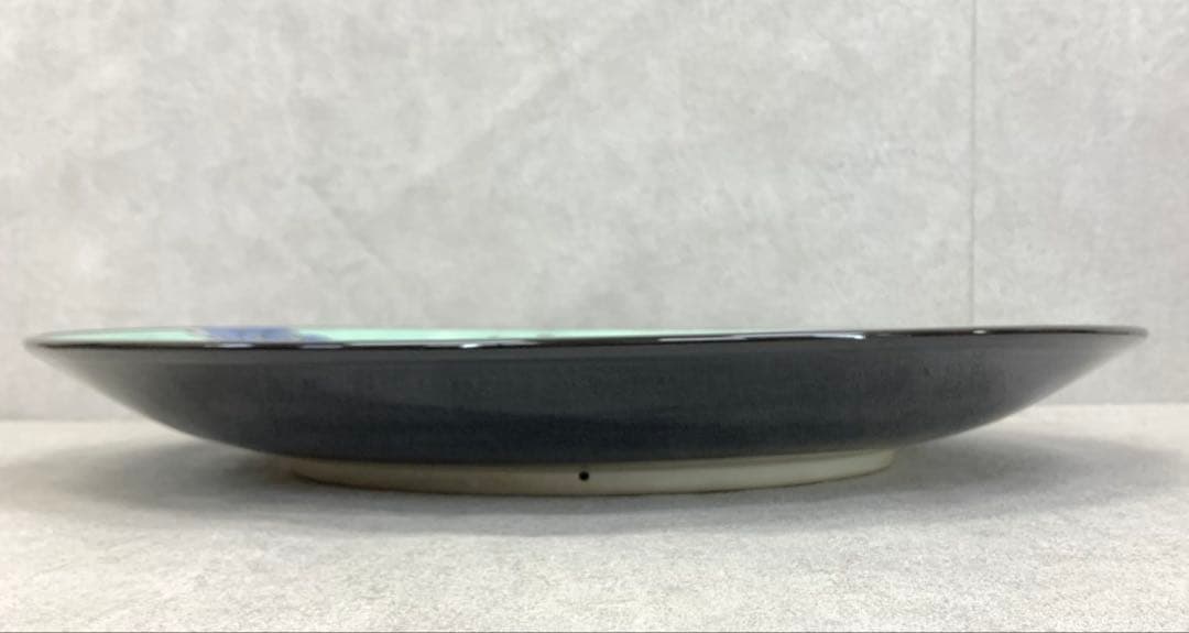 大皿 直径46cm 秀峰 龍 雲龍 色絵 有田 縁起 インテリア